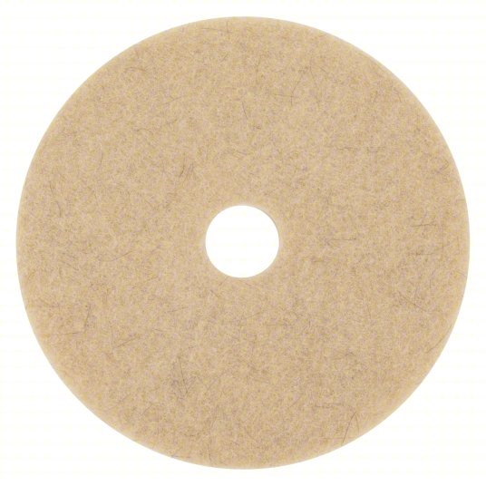 3M 3500 20″ Natural Blend Tan Floor Pads – 5/Case