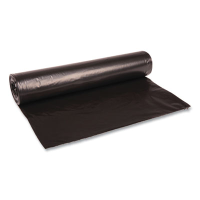 40″ x 46″ Black Low Density Can Liners – 1.5 Mil – 10/Roll – 10 Rolls/Case
