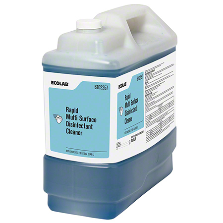 Ecolab Rapid Multi Surface Disinfectant Cleaner - 2.5 Gallon Jug