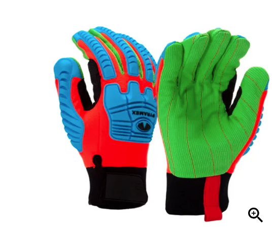 Pyramex® Insulated Corded Winter Work Gloves Large