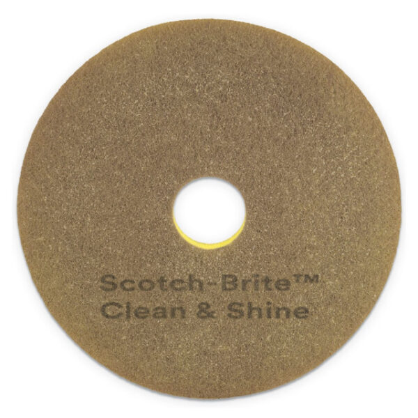 3M Scotch-Brite Clean & Shine Floor Pads – 5/Case